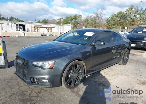 2017 Audi S5 3.0T из США, поврежденный, VIN WAUC4AFR2HA001473